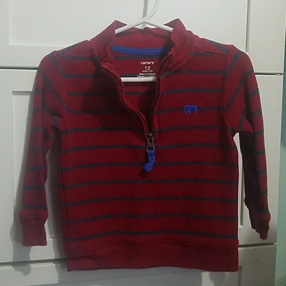 carters 12 month zip up sweater